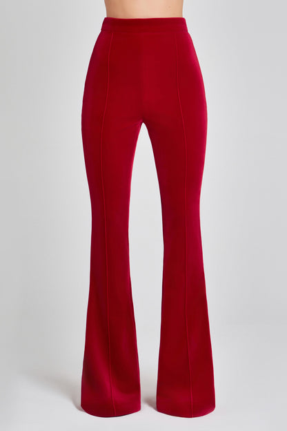 Beatrice Red Trousers