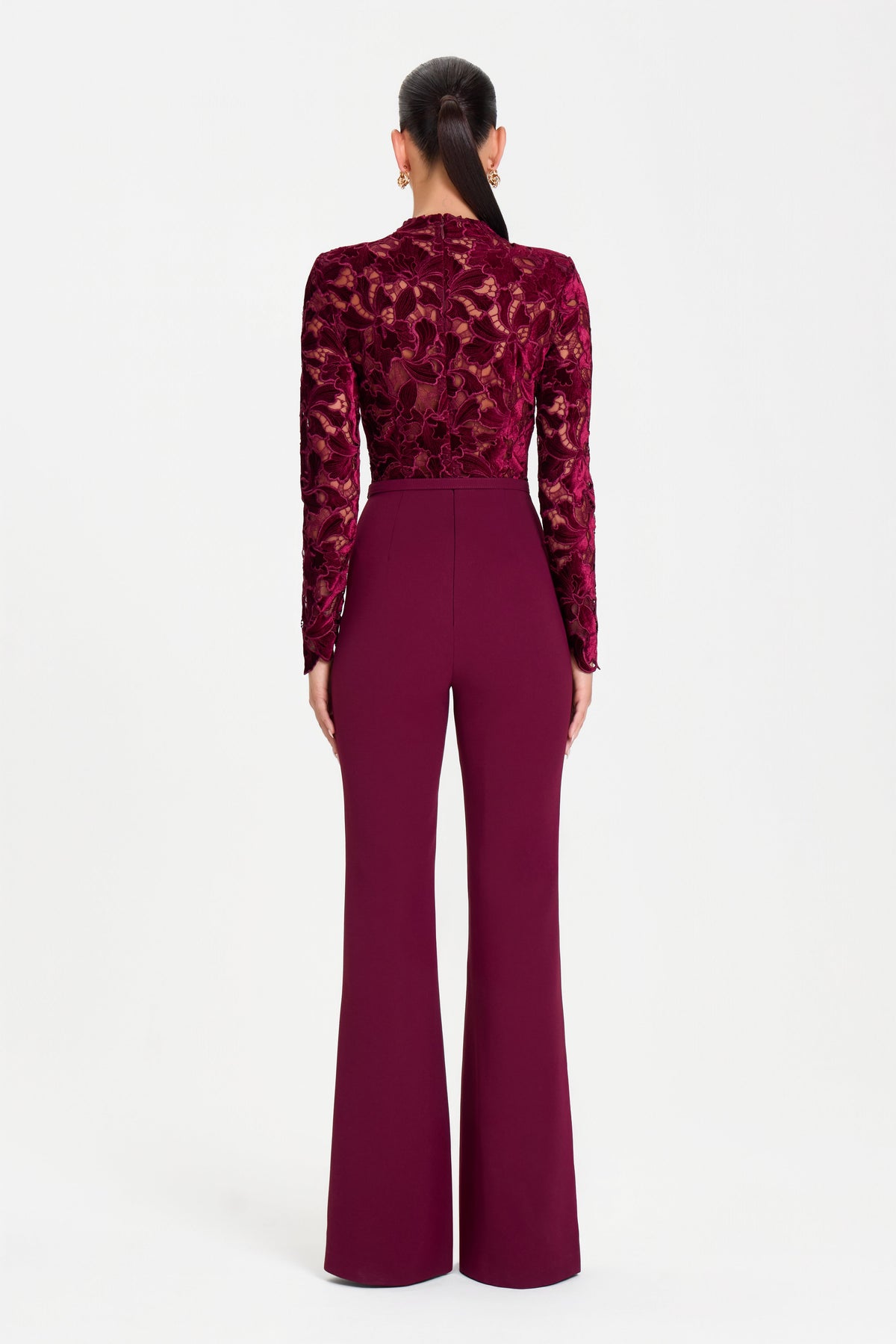 Eleanor Burgundy Jumpsuit