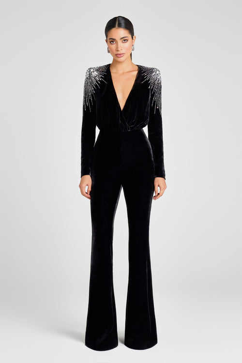 Giselle Black Jumpsuit
