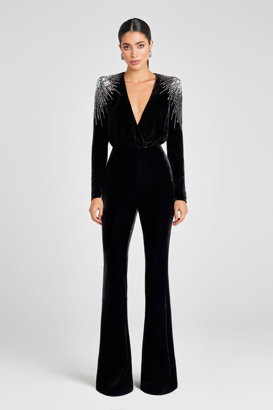 Giselle Black Jumpsuit