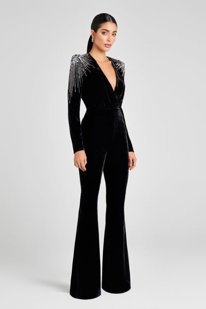 Giselle Black Jumpsuit
