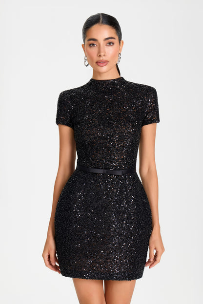 Izzie Black Dress