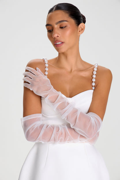 Jessica White Gloves