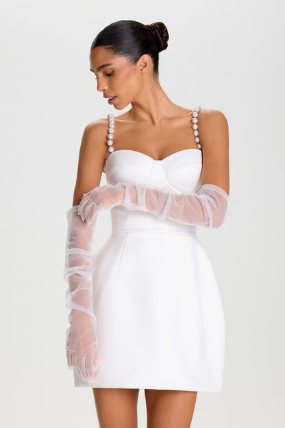 Jessica White Gloves