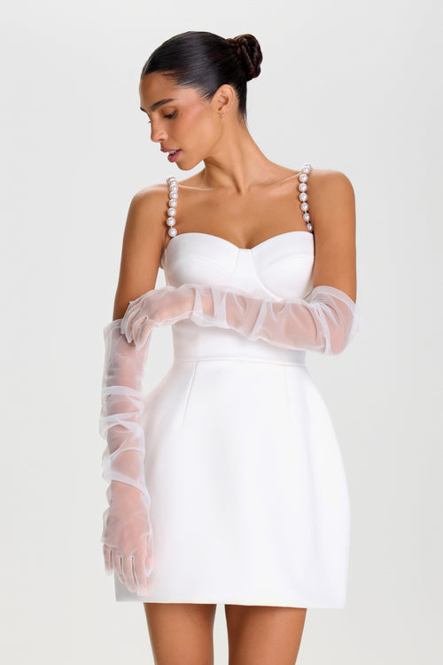 Jessica White Gloves