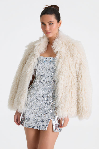 KARLIE SILVER DRESS
