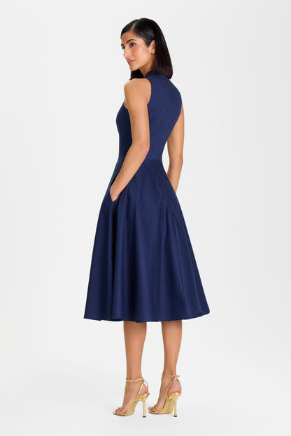 Laura Navy Dress
