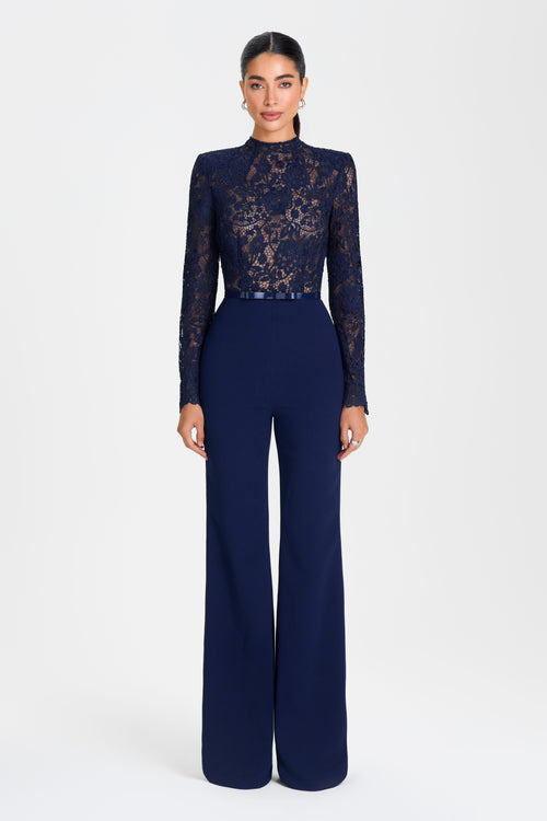 MADDIE NAVY JUMPSUIT
