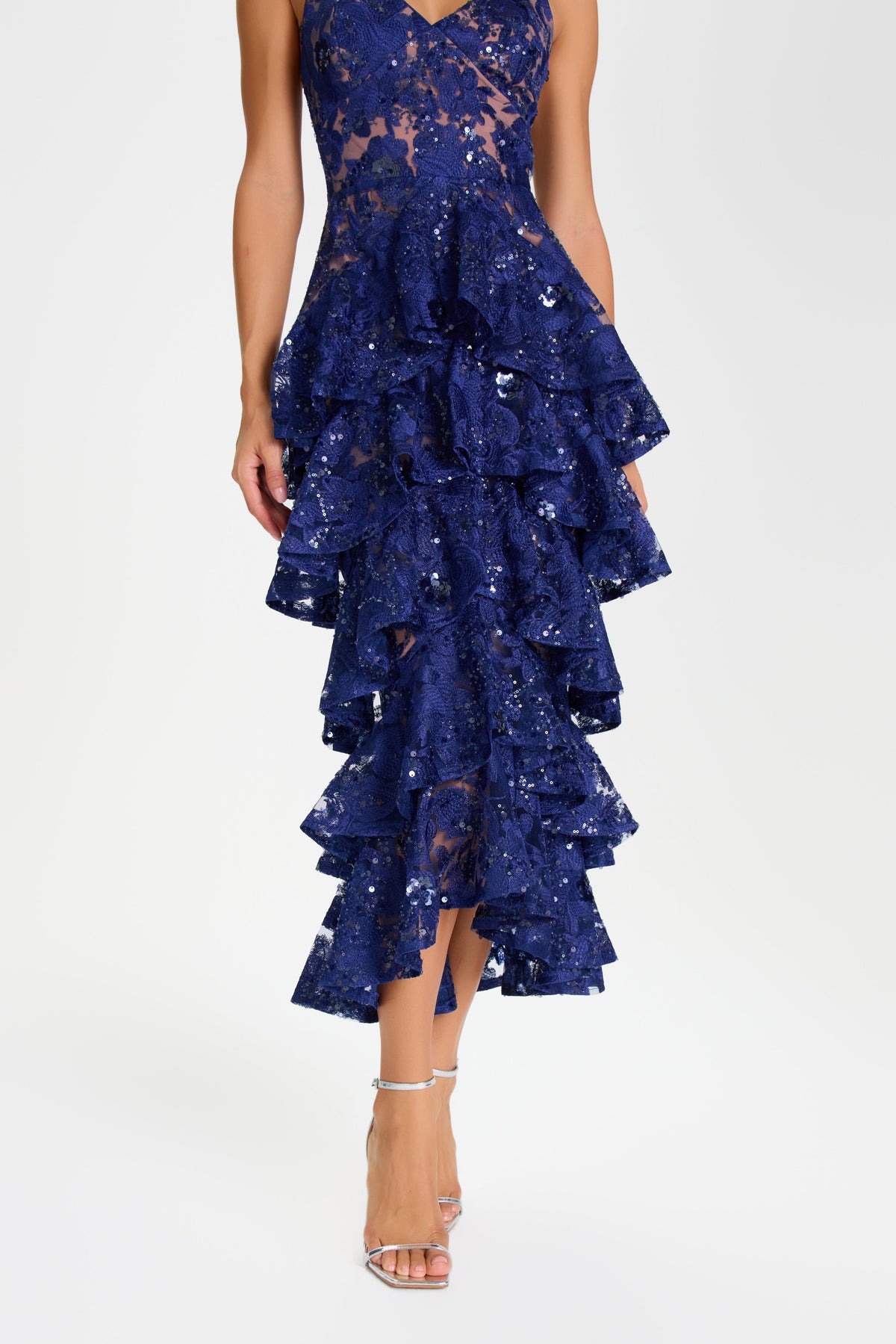 SAFFRON NAVY DRESS