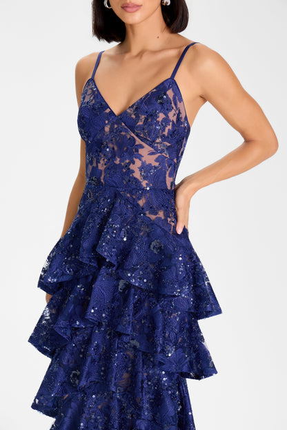 SAFFRON NAVY DRESS