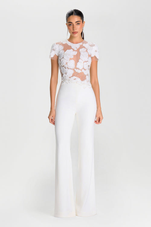 Sloane White Jumpsuit