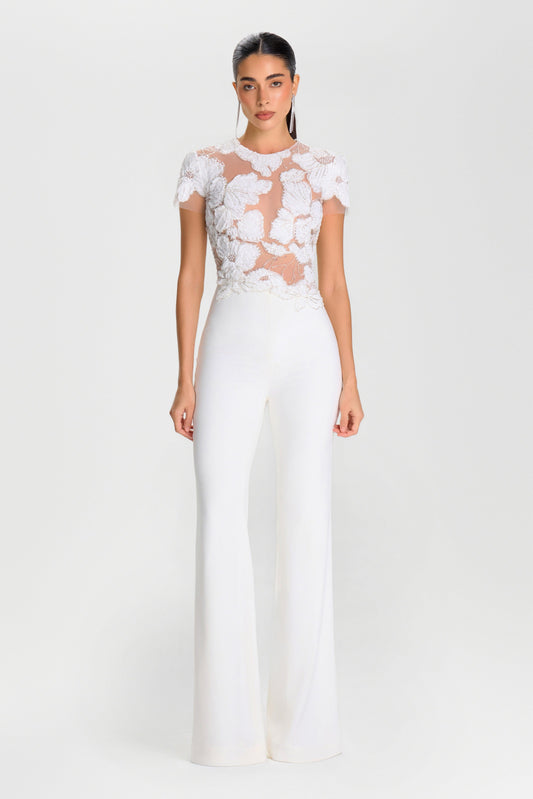 Sloane White Jumpsuit