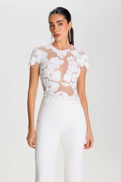 Sloane White Jumpsuit