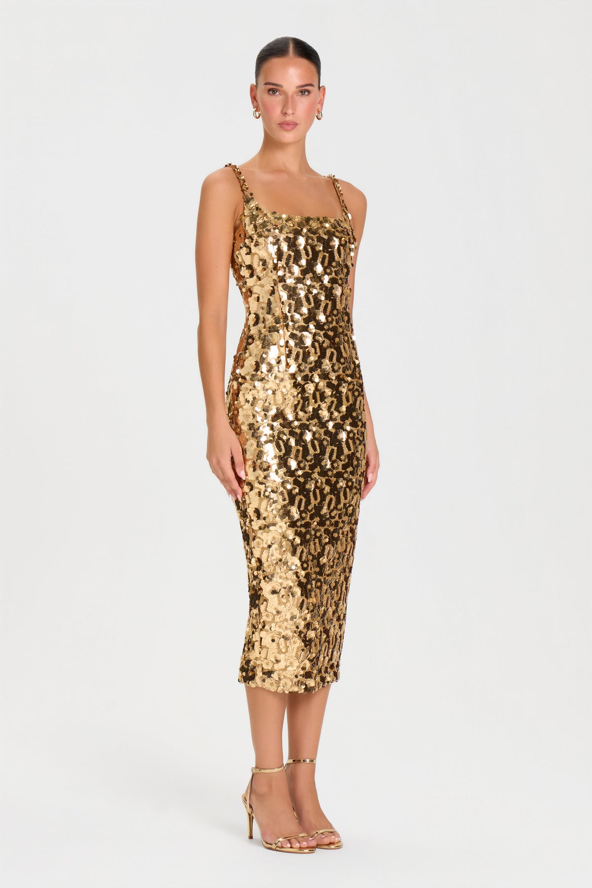 TAMARA GOLD DRESS