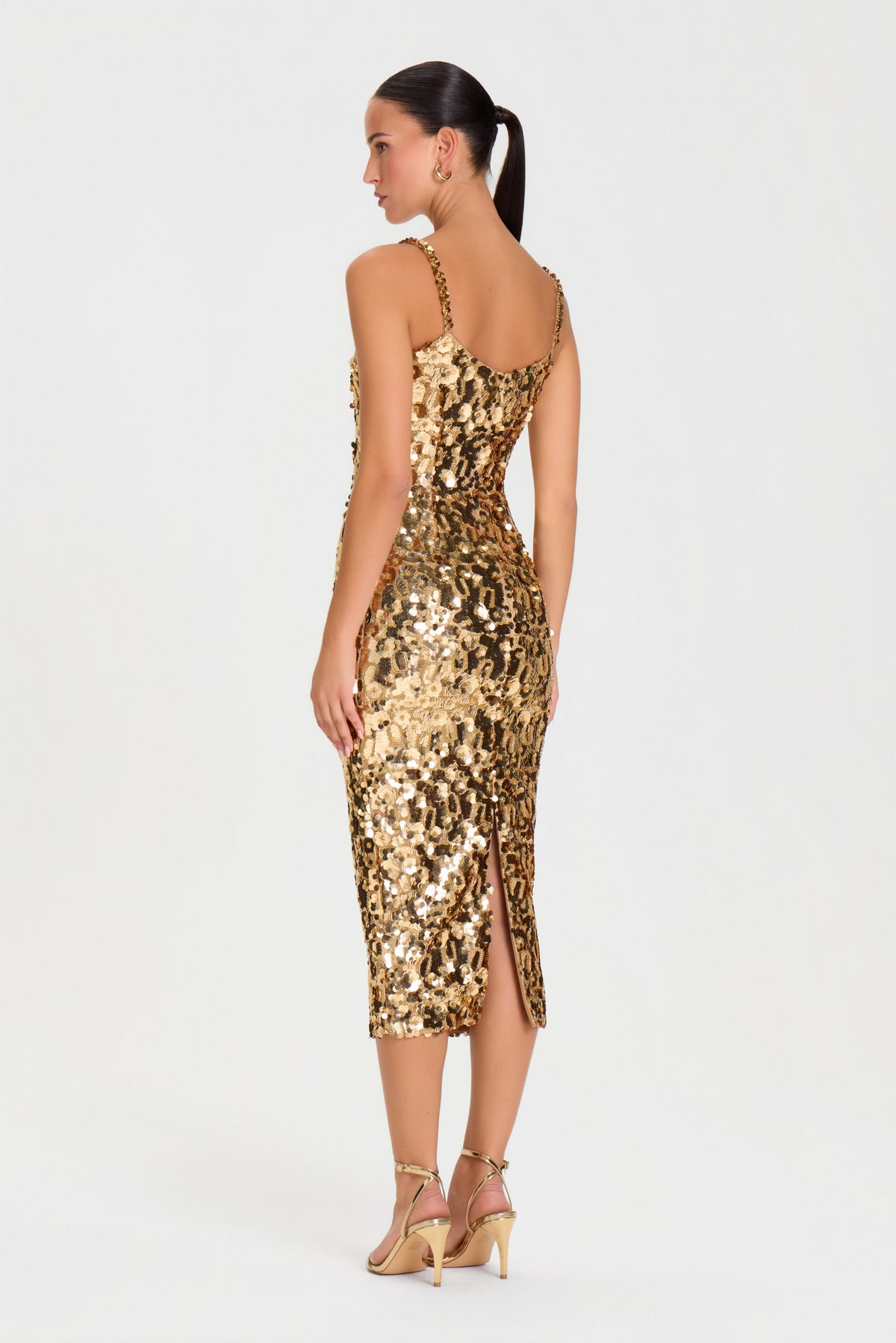 TAMARA GOLD DRESS