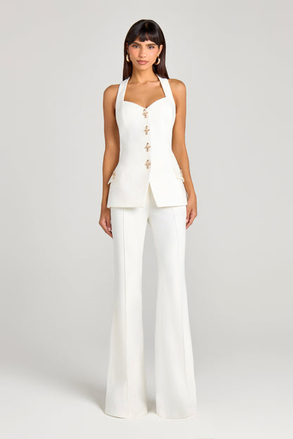 Zoe White Waistcoat