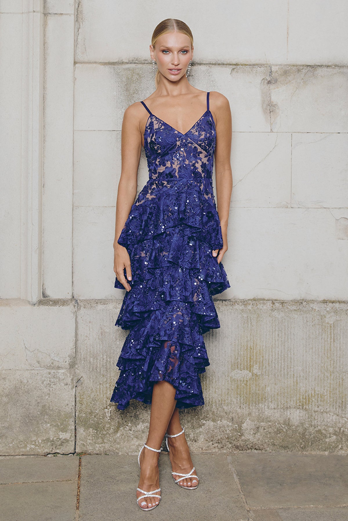 SAFFRON NAVY DRESS
