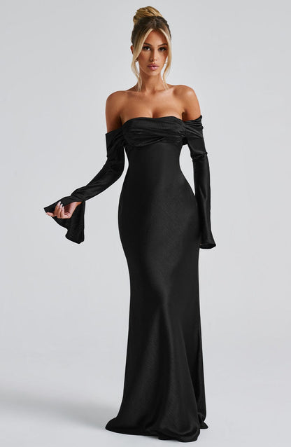 Celeste Maxi Dress in Black