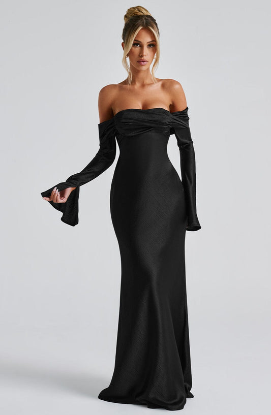 Celeste Maxi Dress in Black
