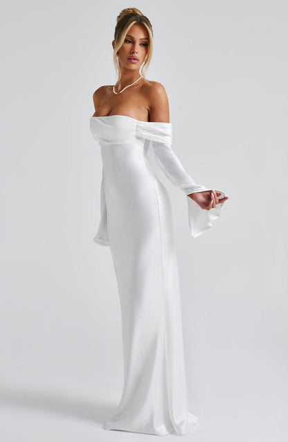 Celeste Maxi Dress in Ivory