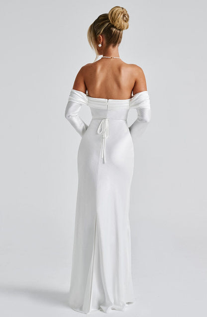 Celeste Maxi Dress in Ivory