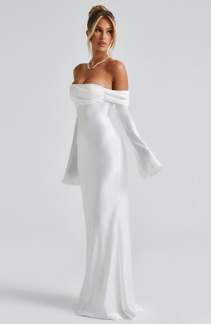 Celeste Maxi Dress in Ivory