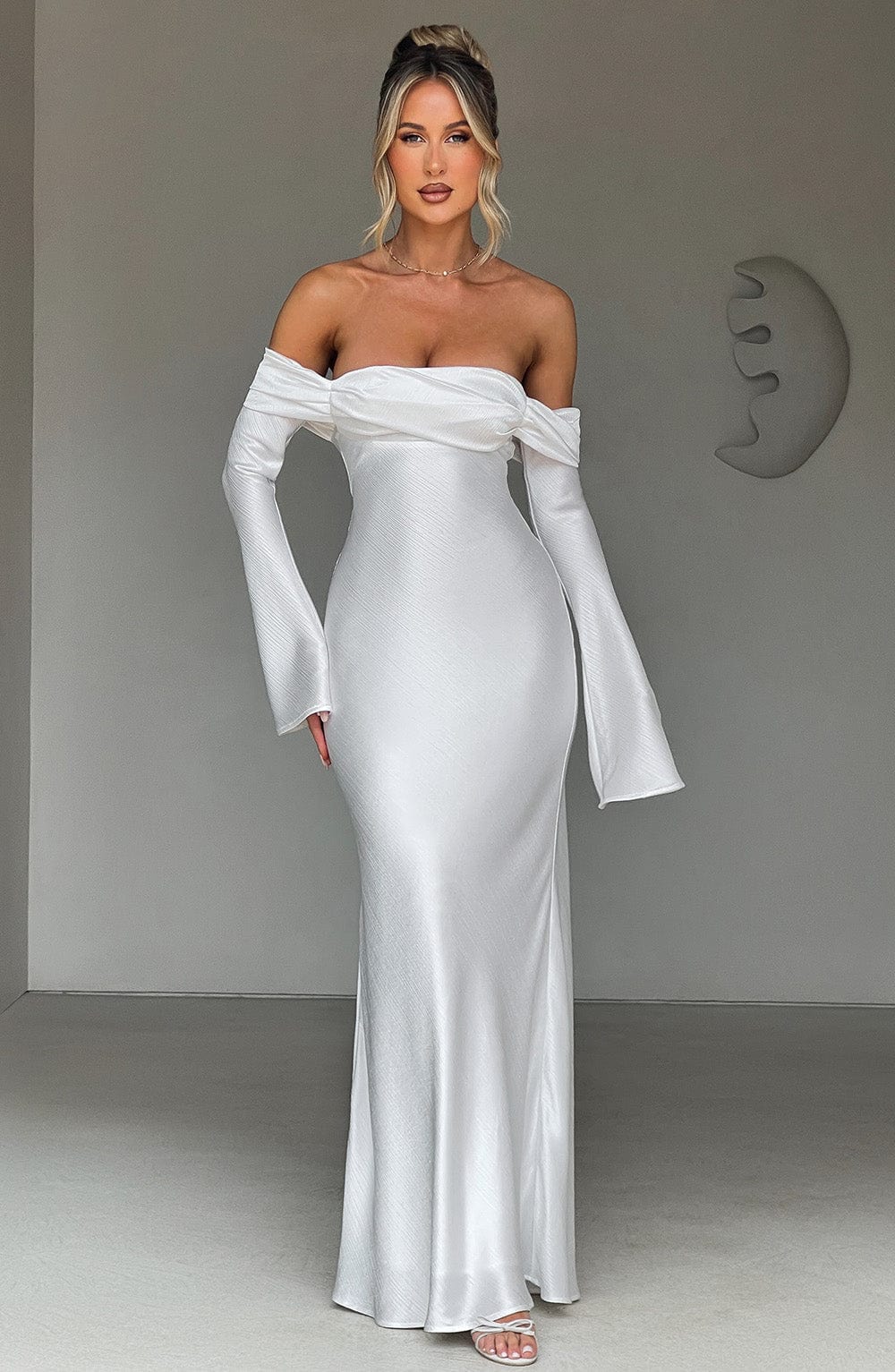 Celeste Maxi Dress in Ivory