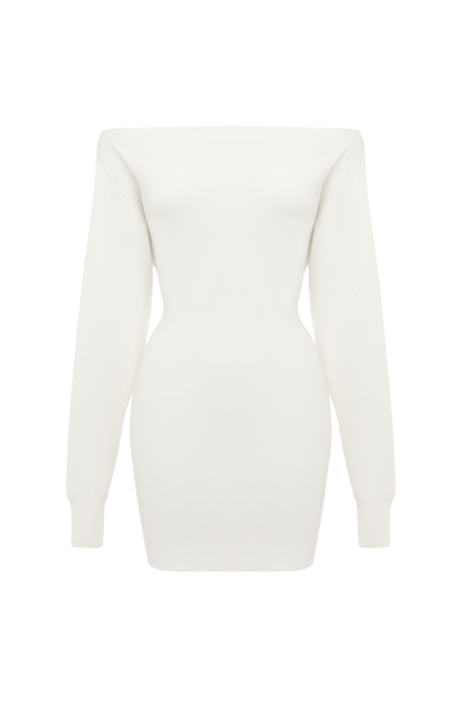 Sawyn Mini Dress in Ivory