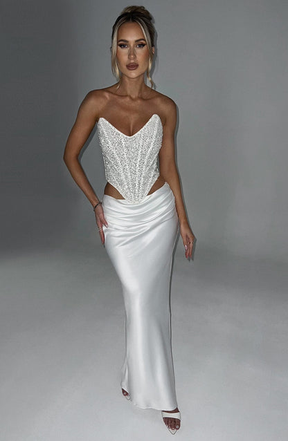 Siella Corset in Ivory
