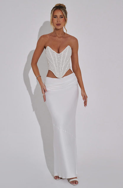 Siella Corset in Ivory