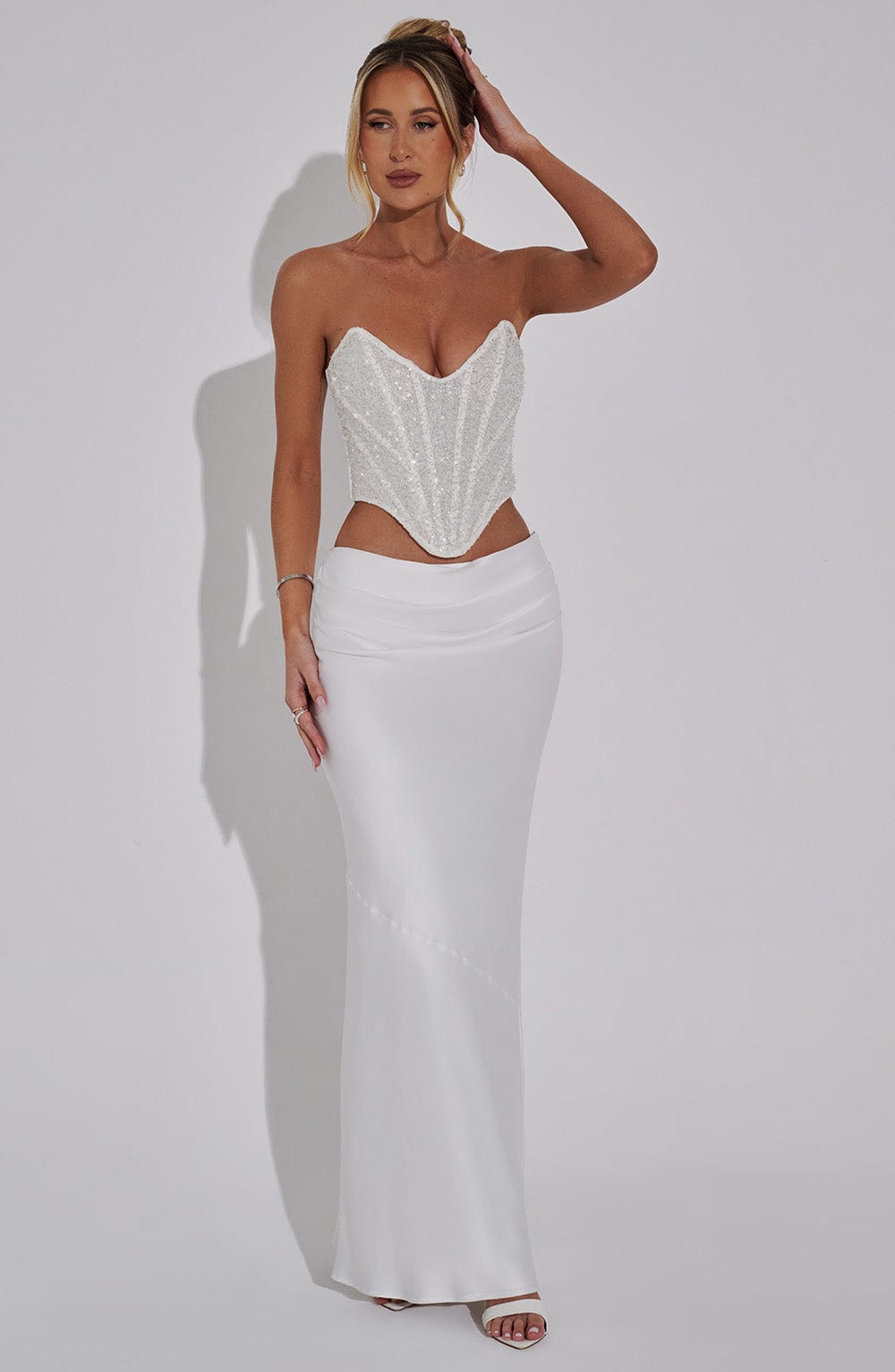 Siella Corset in Ivory