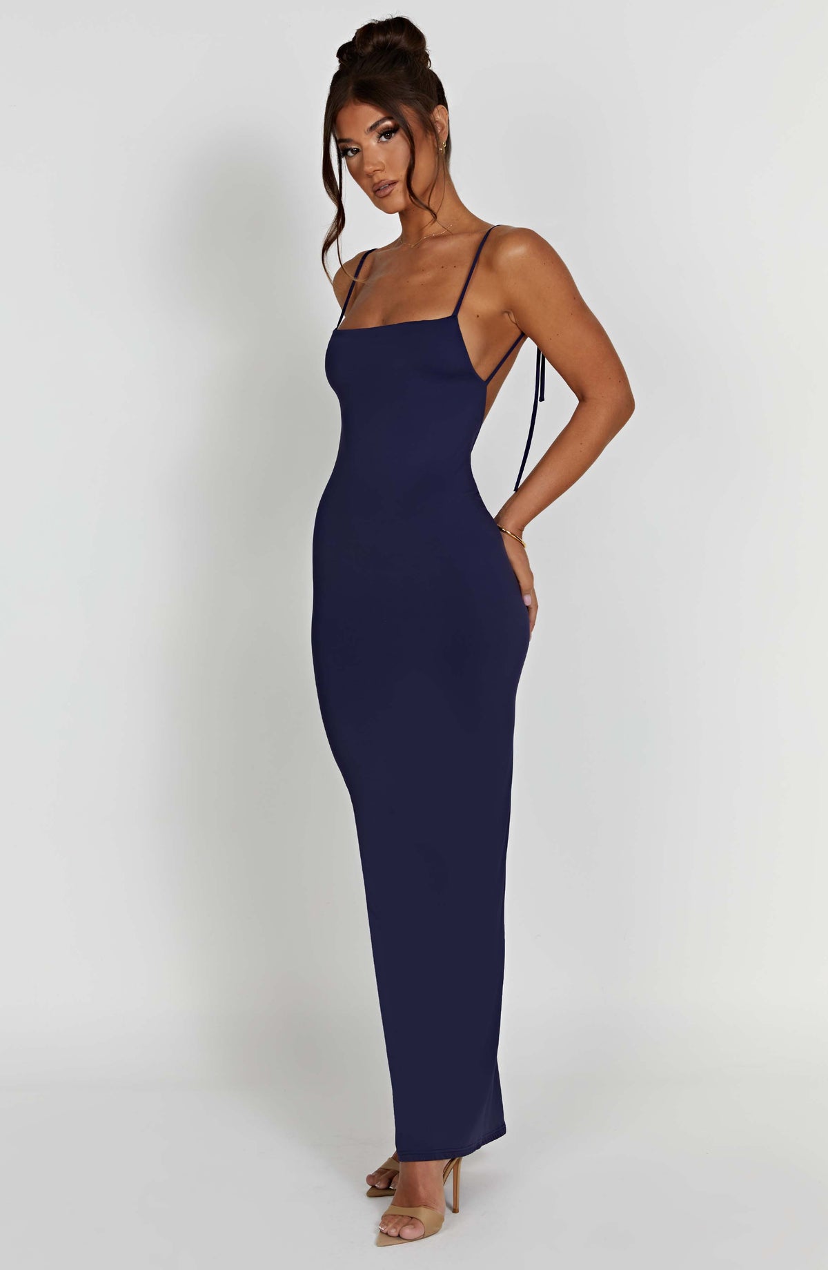 Sonya Maxi Dress in Navy