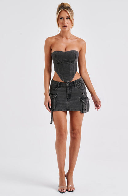 Yasira Corset in Black