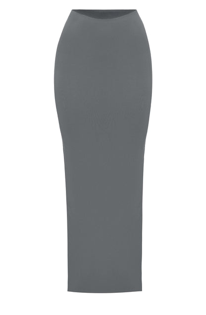 Yazlin Maxi Skirt in Charcoal