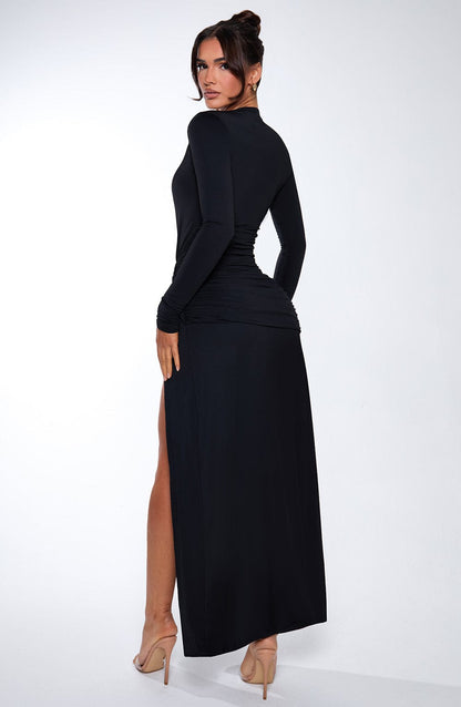 Ysabelle Maxi Dress in Black