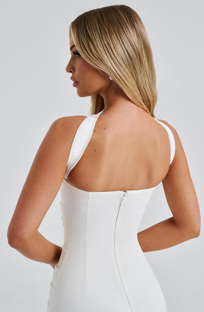 Yuliana Maxi Dress in Ivory