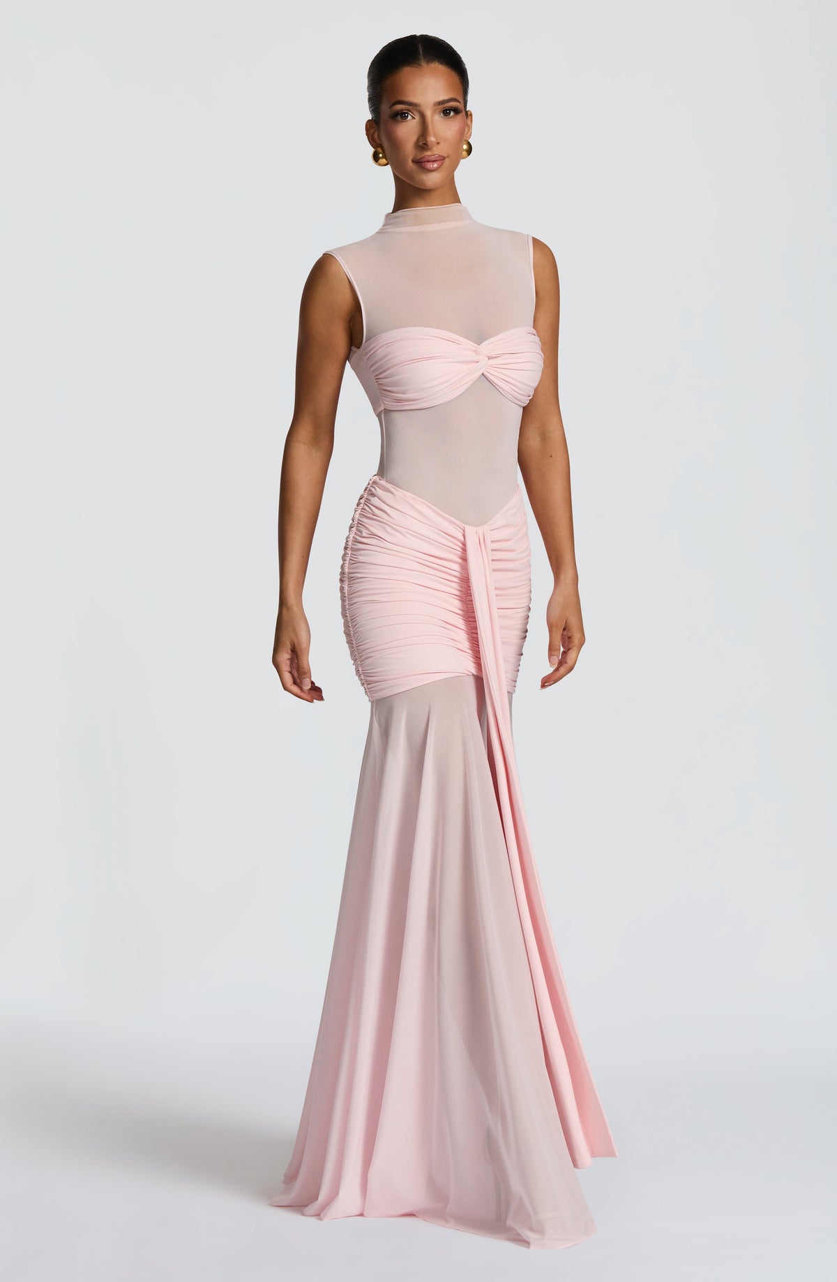 Adina Rose Top in Blush