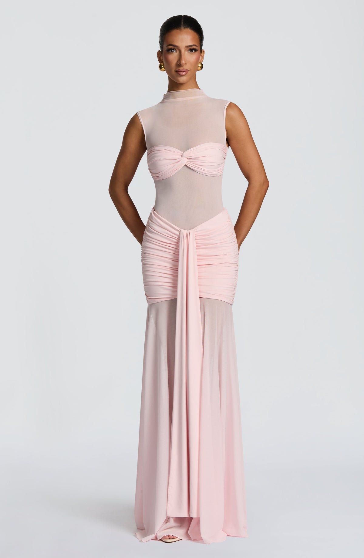 Adina Rose Top in Blush
