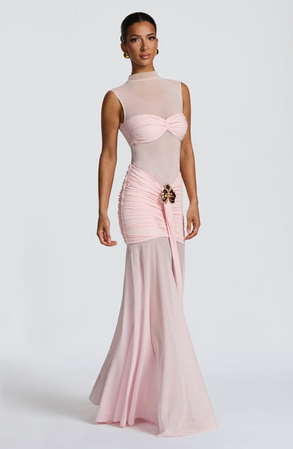 Adina Rose Top in Blush