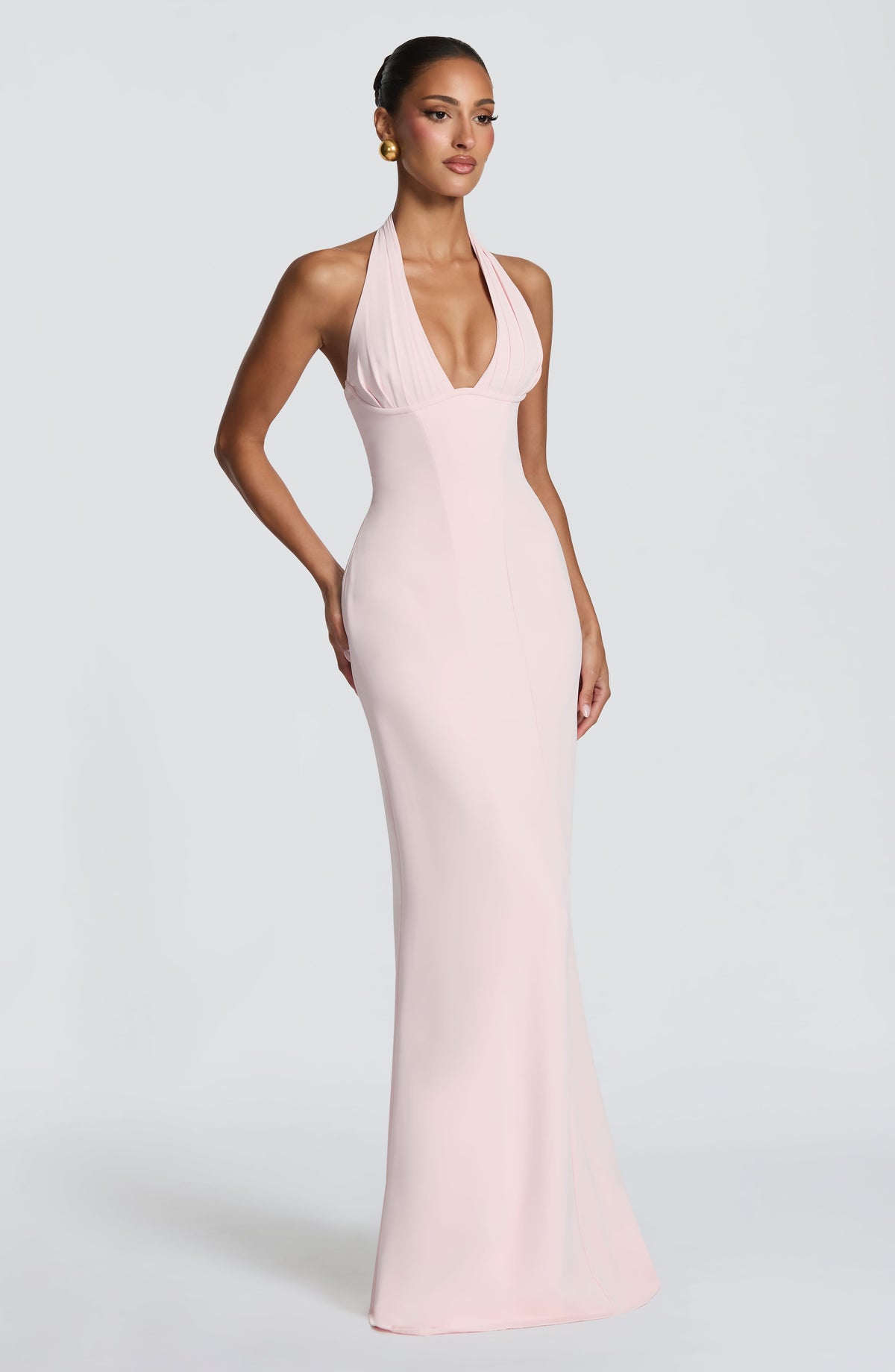 Adorabelle Maxi Dress in Blush