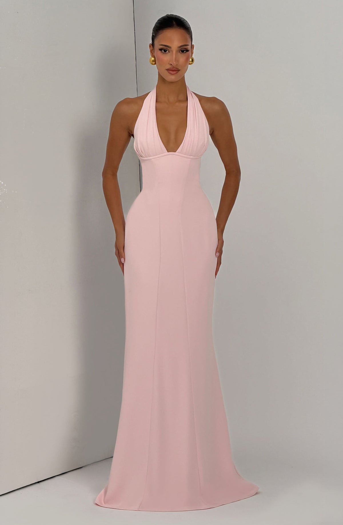 Adorabelle Maxi Dress in Blush