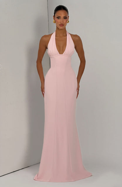 Adorabelle Maxi Dress in Blush