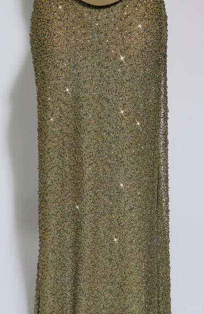 Allora Maxi Skirt in Sage