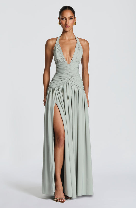 Amara Maxi Dress in Sage