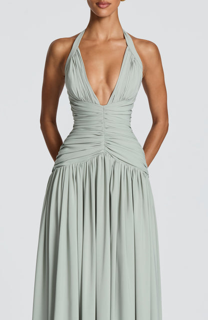 Amara Maxi Dress in Sage