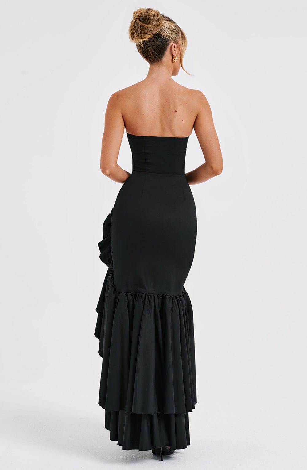 Angelique Maxi Dress in Black