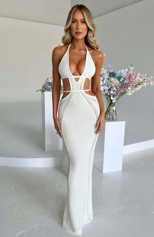 Arden Maxi Dress in White