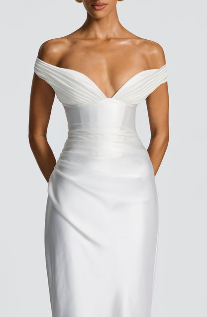 Aurelie Maxi Dress in Ivory