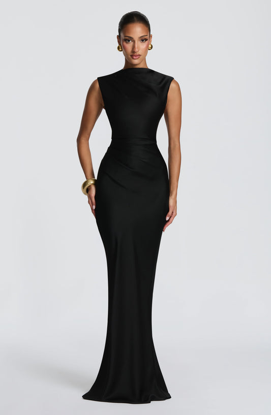 Avielle Maxi Dress in Black