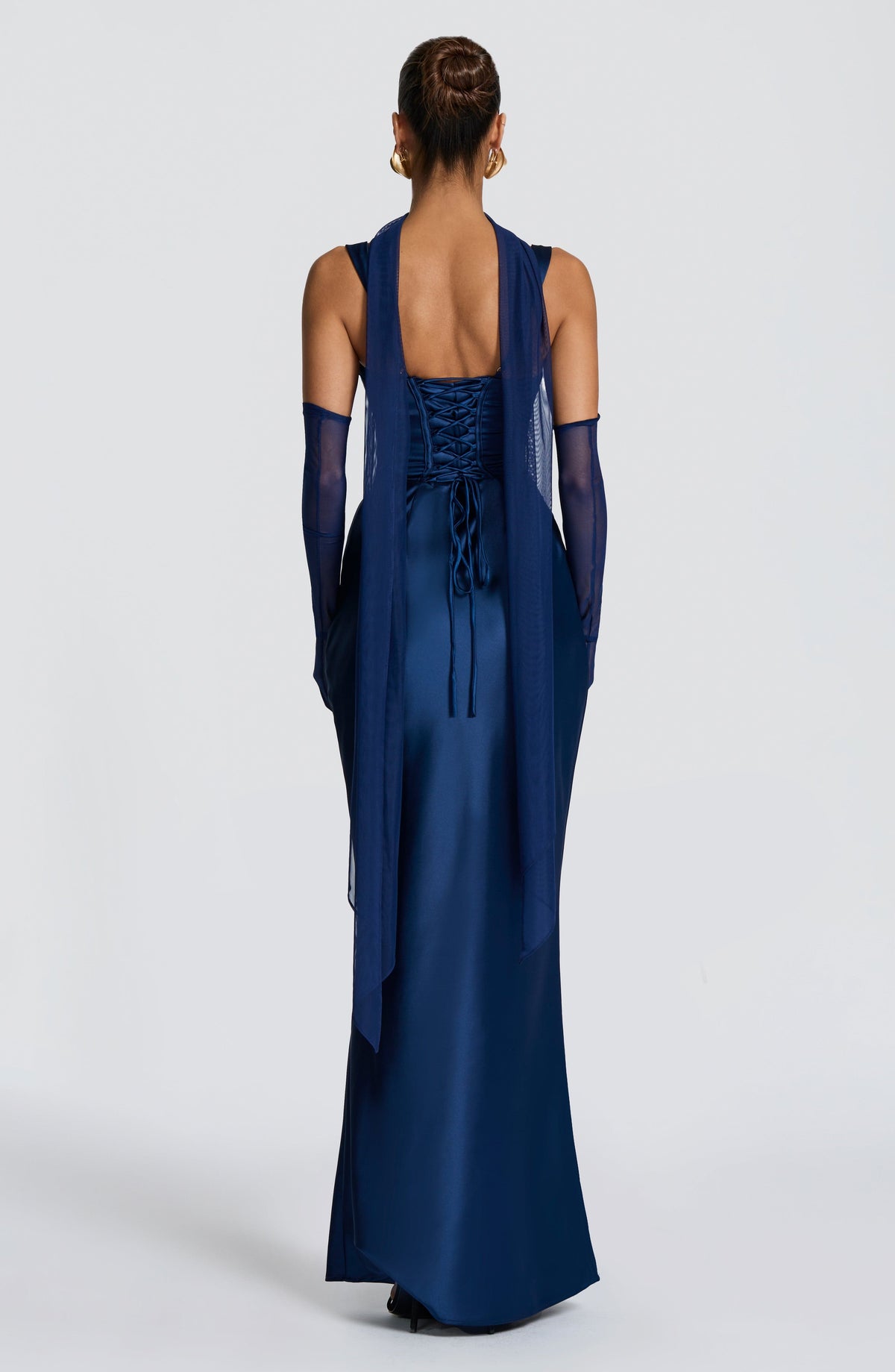 Aylah Scarf in Navy